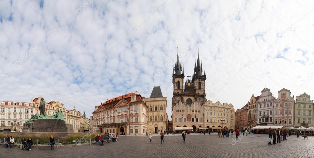 Old Town Square, Prague panorama