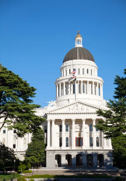 Capitólio em Sacramento, Califórnia — Fotografia de Stock