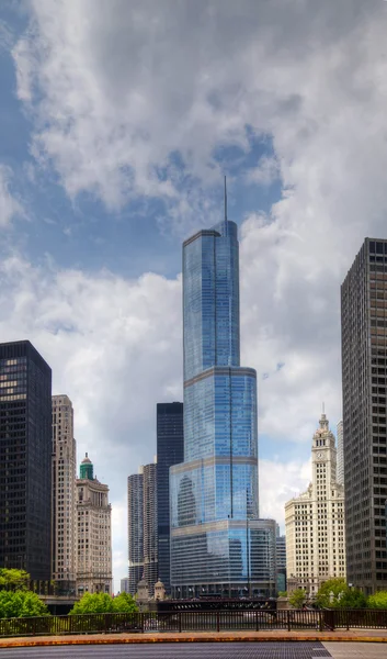 Trump International Hotel and Tower w Chicago — Zdjęcie stockowe