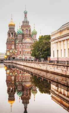 kurtarıcı kan Katedrali, st. petersburg üzerinde