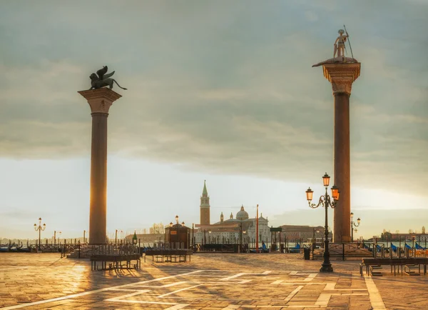 San Marco Platz in Venedig, Italien — Stockfoto