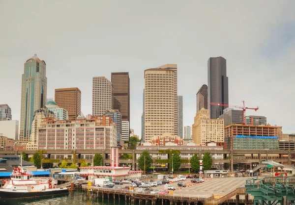 Panoráma města Seattle — Stock fotografie