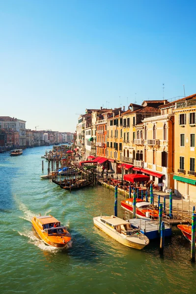 Visa till Canal Grande i Venedig, Italien — Stockfoto