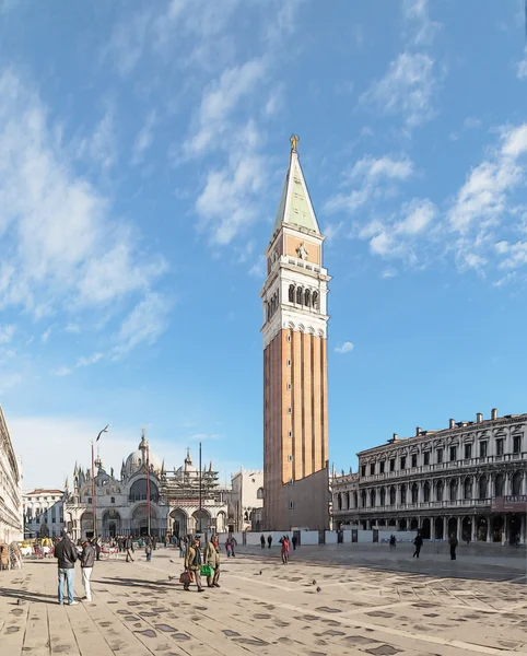 Piața San Marco din Veneția, Italia — Fotografie, imagine de stoc