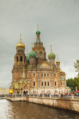 Kurtarıcı olarak kan Katedrali, st. petersburg, Rusya Federasyonu