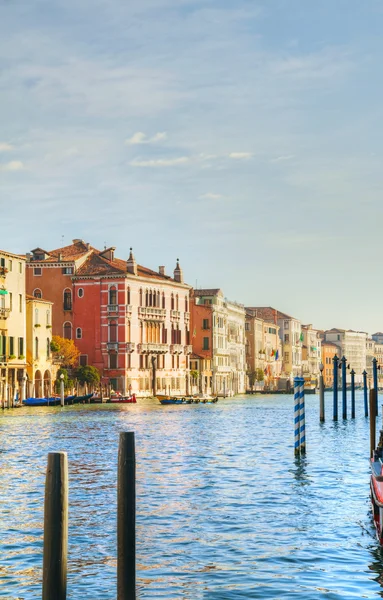 Visa till canal grande i Venedig, Italien — Stockfoto