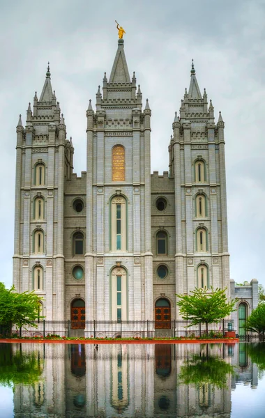 Templo de los Mormones en Salt Lake City, UT —  Fotos de Stock