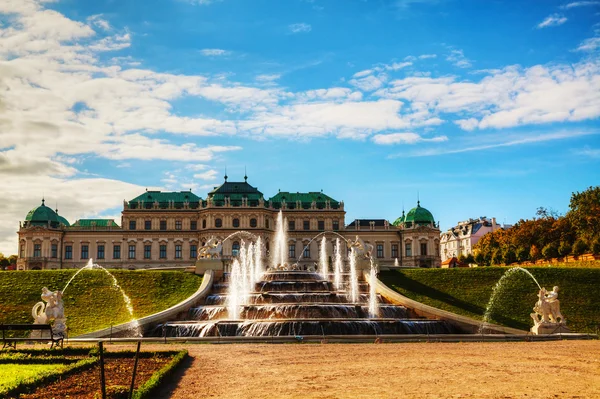 Palazzo Belvedere a Vienna, Austria Immagine Stock