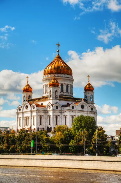 Tempel des Erlösers Christus in Moskau — Stockfoto