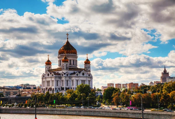 Tempel des Erlösers Christus in Moskau — Stockfoto