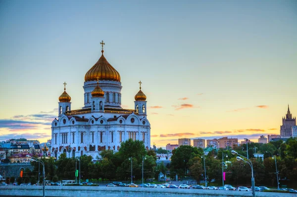 Tempel des Erlösers Christus in Moskau — Stockfoto