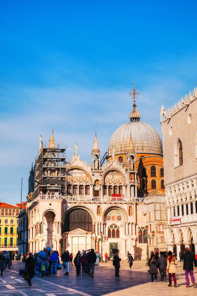 Piazza San Marco on in Venice — Stock Photo, Image
