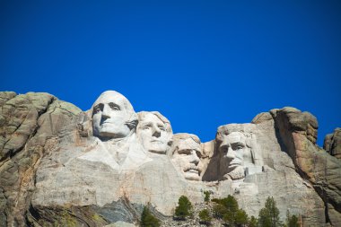 Güney Dakota 'daki Rushmore Dağı anıtı