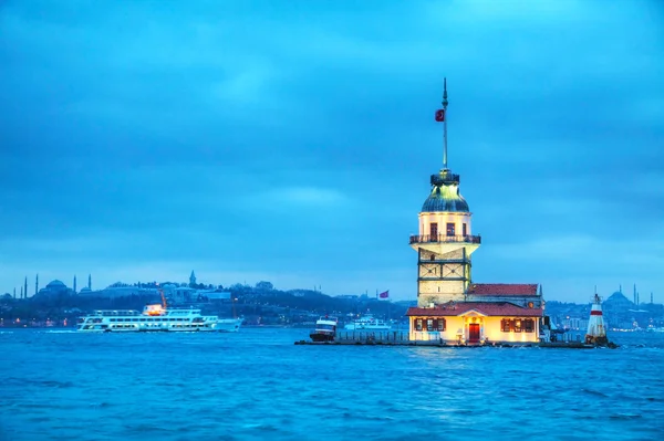 Maiden's island in Istanbul, Turkey — Stock Photo, Image