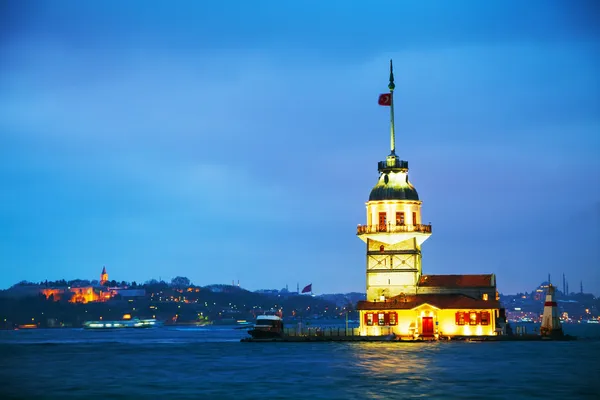 Kız eiland in Istanboel, Turkije — Stockfoto