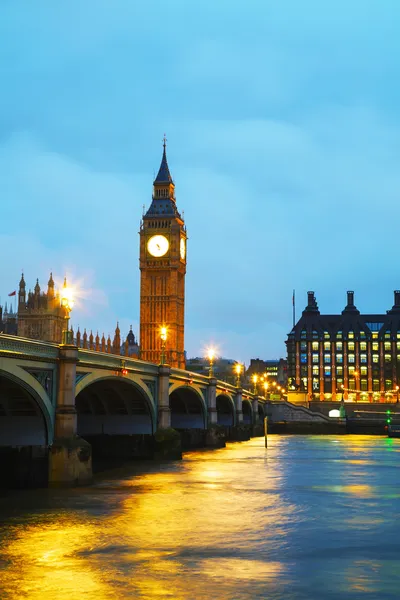 Big Ben tower in London — Stock Photo, Image