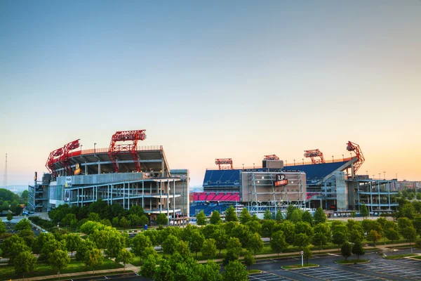 LP veld in nashville, tn in de ochtend — Stockfoto