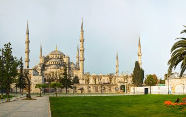 Istanbul'da Sultan Ahmed Camii (Sultanahmet Camii)
