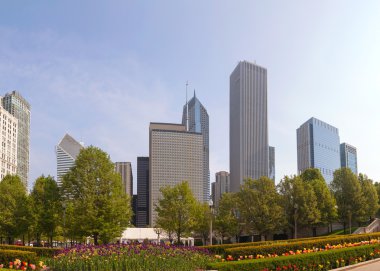 Chicago cityscape panorama
