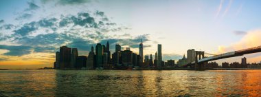 New York City cityscape panorama