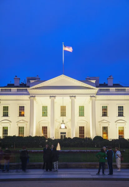 El edificio de la Casa Blanca en Washington, DC — Foto de Stock