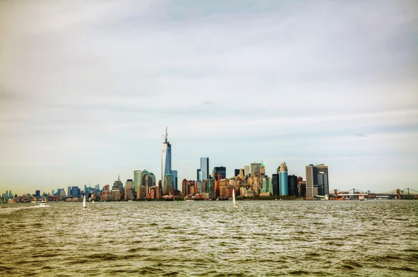 Нью-Йоркский городской пейзаж — стоковое фото