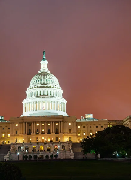 Edificio Capitolio de los Estados Unidos en Washington, DC — Foto de Stock