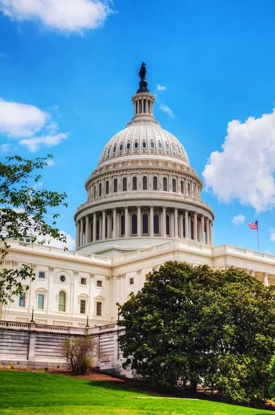 ワシントンでは、アメリカ合衆国議会議事堂 dc — ストック写真