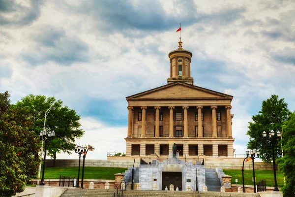 Edificio del Capitolio Estatal de Tennessee en Nashville — Foto de Stock