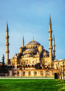 Istanbul'da Sultan Ahmed Camii (Sultanahmet Camii)