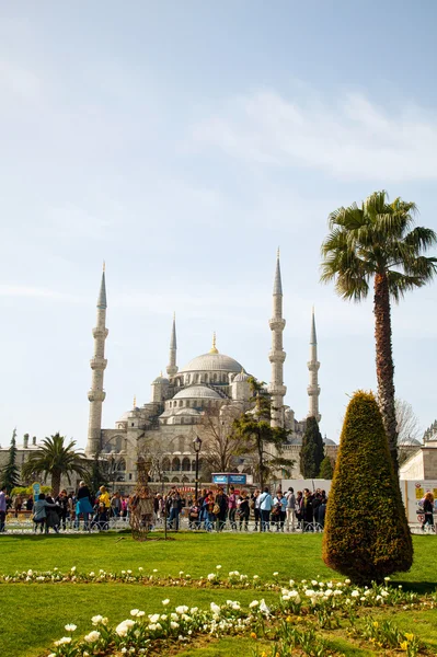 Sultan Ahmed Mosque (Blue Mosque) in Istanbul — Stock Photo, Image