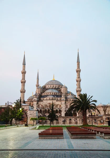 Sultan Ahmed Mosque (Blue Mosque) in Istanbul — Stock Photo, Image