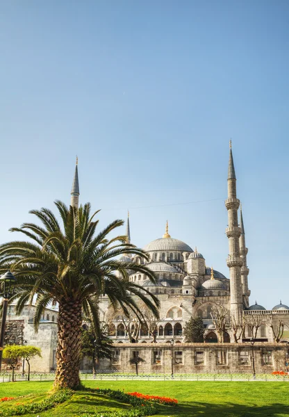 Sultan Ahmed Mosque (Blue Mosque) in Istanbul — Stock Photo, Image