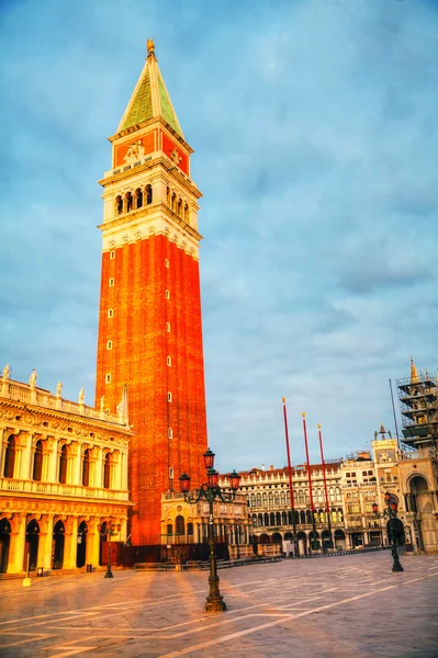 San marco náměstí v Benátkách, Itálie — Stock fotografie