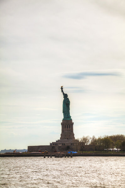 Lady Liberty statue in New York City