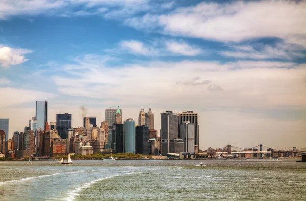 Paisaje urbano de Nueva York — Foto de Stock