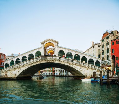 İtalya, Venedik 'te Rialto Köprüsü (Ponte di Rialto)