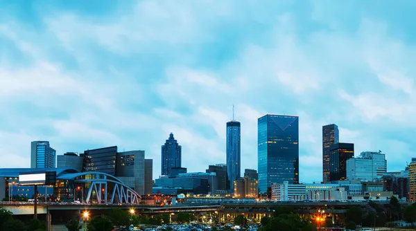 Downtown atlanta gece zaman