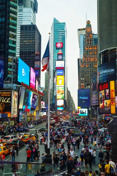 Times square in New York City — Stock Photo, Image