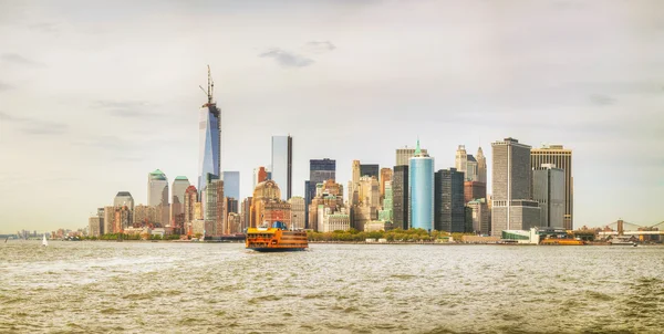 New York City cityscape panorama — Stok fotoğraf