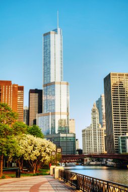Uluslararası otel ve tower Chicago, Il sabah koz