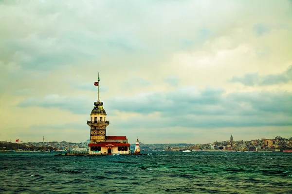 Jungferninsel in Istanbul, Türkei — Stockfoto