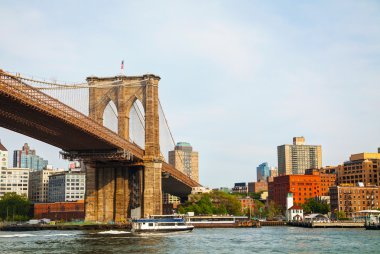New York 'taki Brooklyn Köprüsü