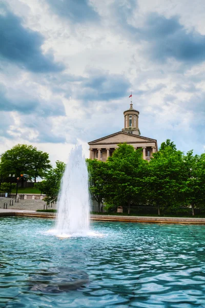 Tennessee State Capitol épület Nashville-ben — Stock Fotó