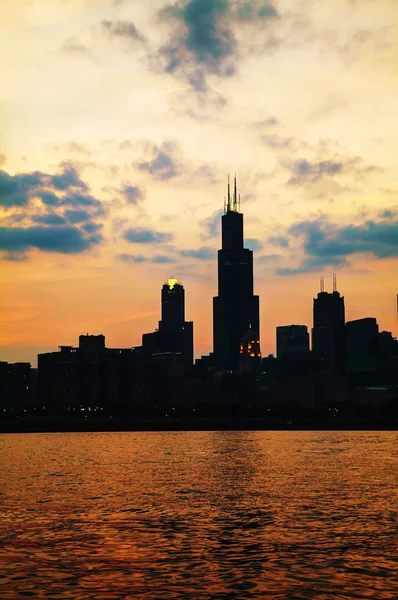 시카고 시내 풍경 — 스톡 사진