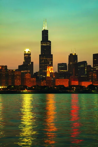 시카고 시내 풍경 — 스톡 사진