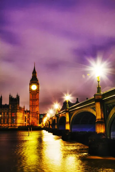 Big Ben tower in London — Stock Photo, Image