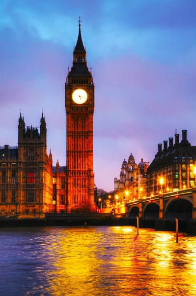 Big Ben tower in London — Stock Photo, Image