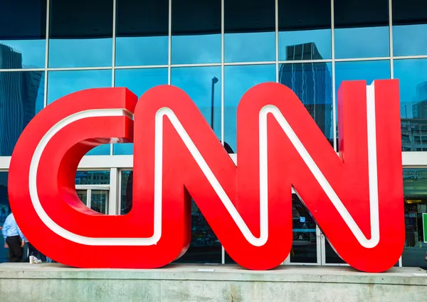 在亚特兰大的 cnn 中心 — 图库照片