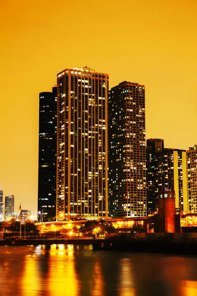 Chicago downtown stadsbild — Stockfoto